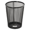 Nestable Jumbo Wire Mesh Pencil Cup, 4.38" Diameter X 5.4"h, Black