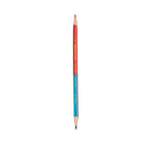 Verithin Dual-ended Two-color Pencils, 2 Mm, Blue/red Lead, Blue/red Barrel, Dozen