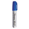 King Size Permanent Marker, Broad Chisel Tip, Blue, Dozen