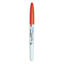 Vis-a-vis Wet Erase Marker, Fine Bullet Tip, Red, Dozen