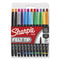 Art Pen Porous Point Pen, Stick, Fine 0.4 Mm, Assorted Ink Colors, Black Barrel, 24/pack