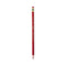 Col-erase Pencil With Eraser, 0.7 Mm, 2b (#1), Carmine Red Lead, Carmine Red Barrel, Dozen