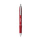 S-gel Premium Metal Barrel Gel Pen, Retractable, Medium 0.7 Mm, Black Ink, Red Barrel, 4/pack