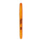 Pocket Style Highlighters, Fluorescent Orange Ink, Chisel Tip, Orange Barrel, Dozen