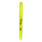 Pocket Style Highlighters, Fluorescent Yellow Ink, Chisel Tip, Yellow Barrel, Dozen