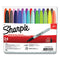 Fine Tip Permanent Marker, Fine Bullet Tip, Assorted Colors, 24/set