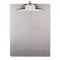 Recycled Aluminum Clipboard With High-capacity Clip, 1" Clip Capacity, Holds 8.5 X 11 Sheets, Silver