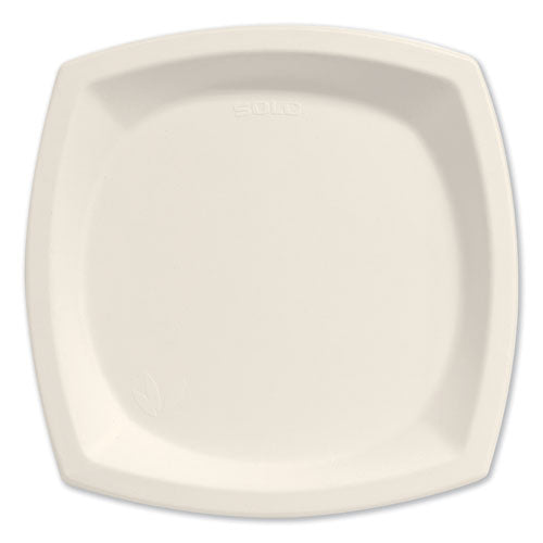 Bare Eco-forward Sugarcane Dinnerware, Plate, 10" Dia, Ivory, 125/pack, 4 Packs/carton