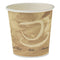 Single Sided Poly Paper Hot Cups, 4 Oz, Mistique Design, 1,000/carton