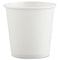 Single-sided Poly Paper Hot Cups, 4 Oz, White, 50 Bag, 20 Bags/carton