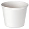 Double Wrapped Paper Bucket, Unwaxed, 53 Oz, White, 50/pack, 6 Packs/carton