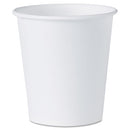 White Paper Water Cups, 3 Oz, 100/bag, 50 Bags/carton