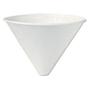 Bare Eco-forward Treated Paper Funnel Cups, 6 Oz, 250/bag, 10/carton