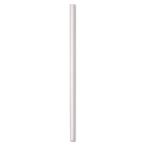 Jumbo Straws, 7.75", Polypropylene, Translucent, 250/pack, 50 Packs/carton