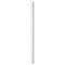 Jumbo Straws, 7.75", Polypropylene, Translucent, 250/pack, 50 Packs/carton