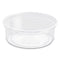 Bare Eco-forward Rpet Deli Containers, 8 Oz, 4.6" Diameter X 1.8"h, Clear, Plastic, 500/carton