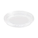 Bare Eco-forward Rpet Deli Container Lids, Recessed Lid, Fits 8 Oz, Clear, Plastic, 50/pack, 10 Packs/carton