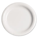 Bare Eco-forward Clay-coated Mediumweight Paper Plate, 9" Dia, White, 125/pack, 4 Packs/carton