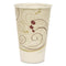 Symphony Treated-paper Cold Cups, 12 Oz, White/beige/red, 100/bag, 20 Bags/carton