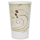 Double Sided Poly (dsp) Paper Cold Cups, 16 Oz,  Beige/white, 50/sleeve, 20 Sleeves/carton