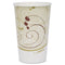 Double Sided Poly (dsp) Paper Cold Cups, 16 Oz,  Beige/white, 50/sleeve, 20 Sleeves/carton