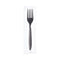 Reliance Mediumweight Cutlery, Fork, Black, 1,000/carton