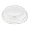 Traveler Cappuccino Style Dome Lid, Fits 10 Oz Cups, White, 100/pack, 10 Packs/carton