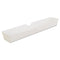 Footlong Hot Dog Tray, 10.25 X 1.5 X 1.25, White, Paper, 500/carton