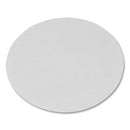 Bright White Cake Circles, 7" Diameter, White, Paper, 100/carton