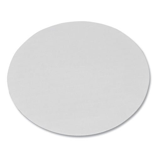 Bright White Cake Circles, 7" Diameter, White, Paper, 100/carton