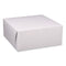 Bakery Boxes, Standard, 14 X 14 X 6, White, Paper, 50/carton