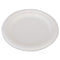 Champware Heavyweight Bagasse Dinnerware, Plate, 6", White, 1,000/carton