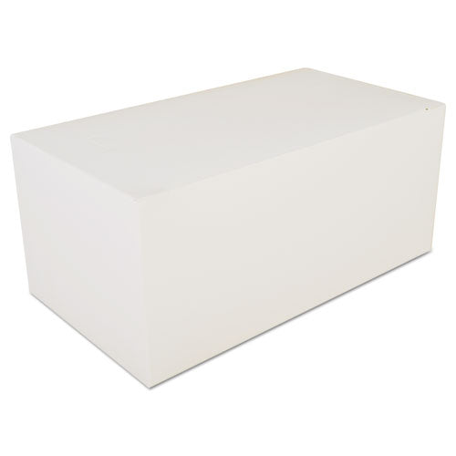 Carryout Boxes, 9 X 5 X 4, White, Paper, 250/carton