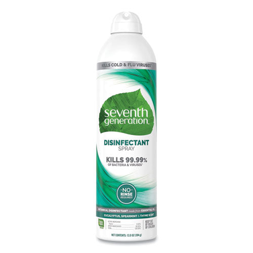 Disinfectant Sprays, Eucalyptus/spearmint/thyme, 13.9 Oz Spray Bottle, 8/carton