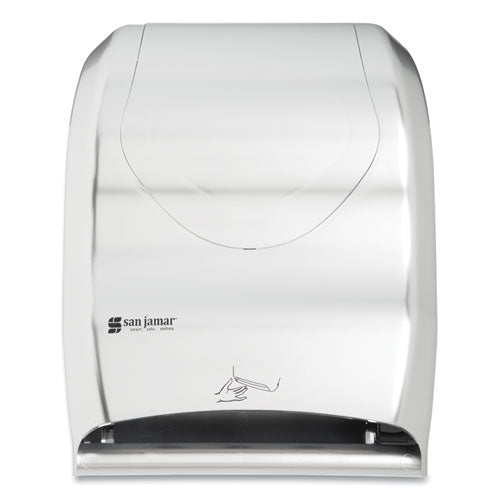 Smart System With Iq Sensor Towel Dispenser, 16.5 X 9.75 X 12, Silver