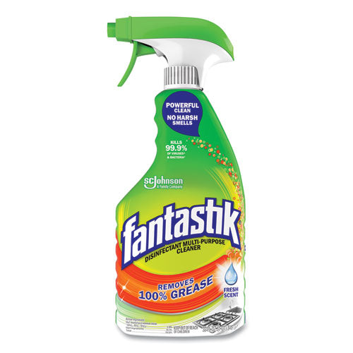 Disinfectant Multi-purpose Cleaner Fresh Scent, 32 Oz Spray Bottle, 8/carton