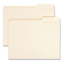 Manila File Folders, 1/3-cut Tabs: Right Position, Letter Size, 0.75" Expansion, Manila, 100/box