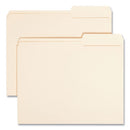 Manila Guide Height Systems File Folders, 2/5-cut Tabs: Right Of Center, Letter Size, 0.75" Expansion, Manila, 100/box