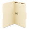 Top Tab Fastener Folders, 1/3-cut Tabs: Assorted, 0.75" Expansion, 1 Fastener, Legal Size, Manila Exterior, 50/box