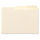 Manila Card Guides, 1/3-cut Top Tab, Blank, 4 X 6, Manila, 100/box