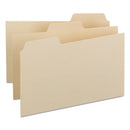 Manila Card Guides, 1/3-cut Top Tab, Blank, 5 X 8, Manila, 100/box