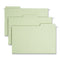 Fastab Hanging Folders, Legal Size, 1/3-cut Tabs, Moss, 20/box