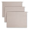 Tuff Hanging Folders With Easy Slide Tab, Letter Size, 1/3-cut Tabs, Steel Gray, 18/box