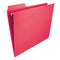 Fastab Hanging Folders, Letter Size, 1/3-cut Tabs, Red, 20/box