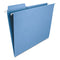 Fastab Hanging Folders, Letter Size, 1/3-cut Tabs, Blue, 20/box