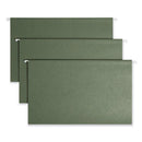 Hanging Folders, Legal Size, 1/5-cut Tabs, Standard Green, 25/box