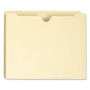 Manila File Jackets, 2-ply Straight Tab, Letter Size, Manila, 50/box