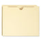 Manila File Jackets, 2-ply Straight Tab, Letter Size, Manila, 50/box