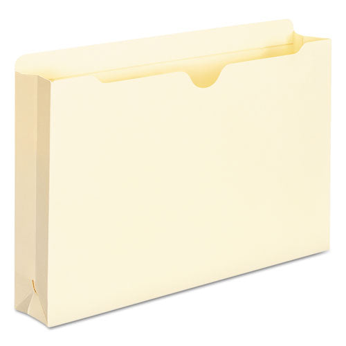 Manila File Jackets, 2-ply Straight Tab, Legal Size, Manila, 50/box