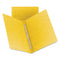 Prong Fastener Premium Pressboard Report Cover, Two-piece Prong Fastener, 3" Capacity, 8.5 X 11, Yellow/yellow